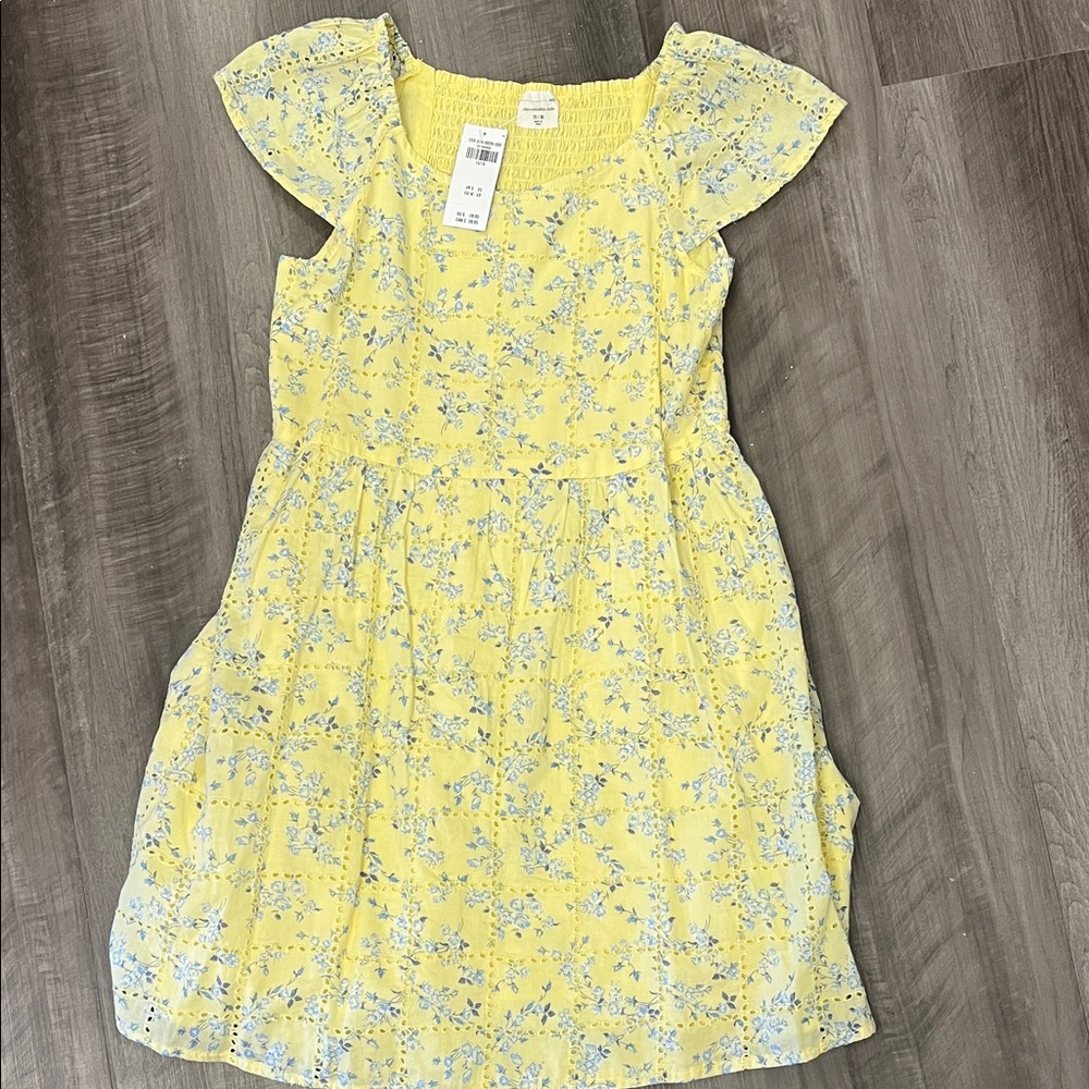 Abercrombie Kids Yellow Floral Dress (fits women too)!